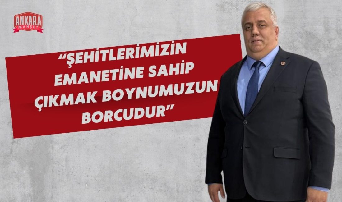 Büyük Birlik Partisi (BBP) Yomra İlçe Başkanı Sezgin Yıldız, Şehitler
