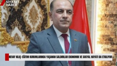 Uluslararası Sanayiciler ve İş İnsanları Derneği Genel Başkanı Nevaf Kılıç,