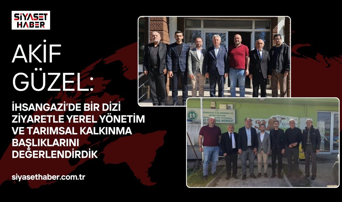 Yeniden Refah Partisi Kastamonu İl Başkanı Akif Güzel, İhsangazi’de gerçekleştirdikleri