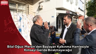 Saadet Partisi Mersin İl Başkanı Bilal Oğuz, Türkiye’nin ekonomik ve