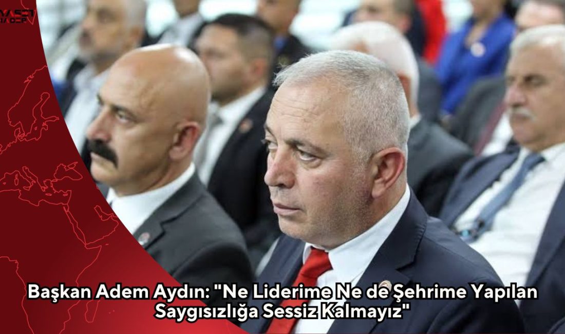 Büyük Birlik Partisi Trabzon İl Başkanı Adem Aydın, Genel Başkan 