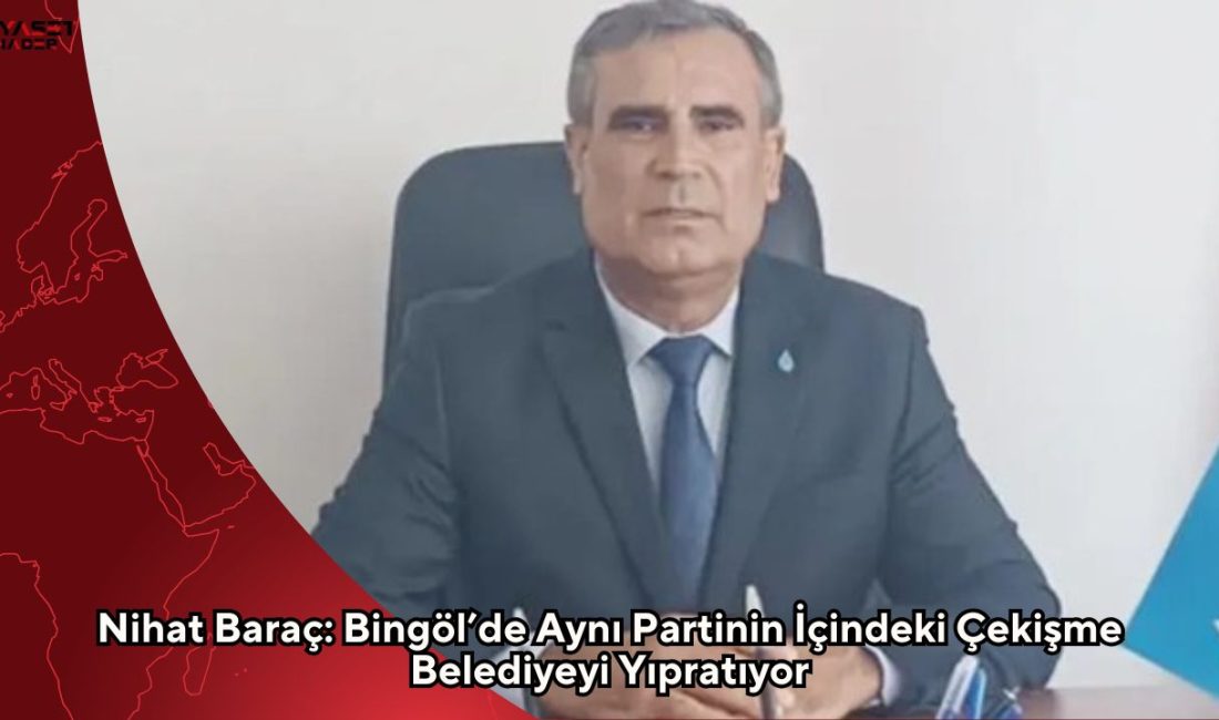 Bingöl’de belediye başkanının da AK Parti’den olmasına rağmen, AK Partili
