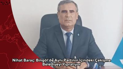 Bingöl’de belediye başkanının da AK Parti’den olmasına rağmen, AK Partili