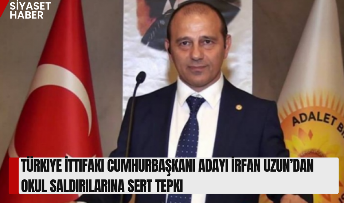 Türkiye İttifakı Cumhurbaşkanı adayı İrfan Uzun, art arda yaşanan okul