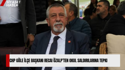 Cumhuriyet Halk Partisi (CHP) Göle İlçe Başkanı Recai Özalp, Kahramanmaraş