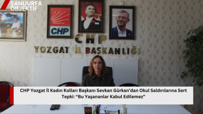 Cumhuriyet Halk Partisi Yozgat İl Kadın Kolları Başkanı Sevkan Gürkan,