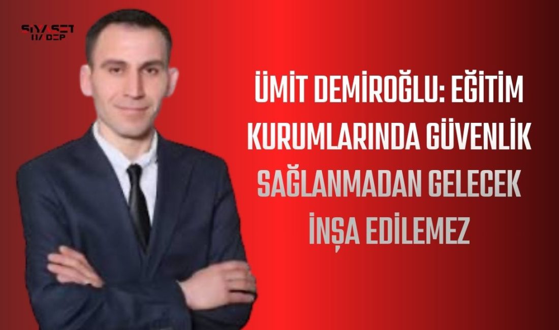 Adil Türkiye Partisi Genel Başkan Vekili Ümit Demiroğlu, Şanlıurfa ve