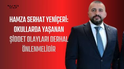 Anahtar Parti Keçiören İlçe Başkanı Hamza Serhat Yeniçeri, Şanlıurfa ve
