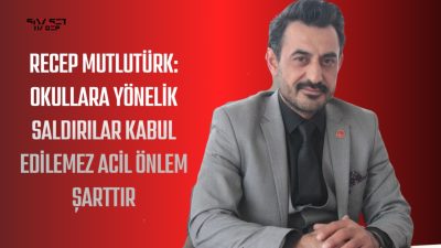 Yeniden Refah Partisi Erzincan İl Başkanı Recep Mutlutürk, Şanlıurfa’nın Siverek