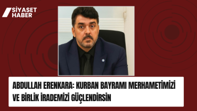 İYİ Parti Diyarbakır İl Başkanı Abdullah Erenkara, Kurban Bayramı dolayısıyla