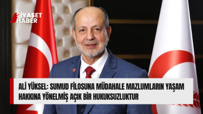 Yeniden Refah Partisi Konya Milletvekili Ali Yüksel, Küresel Sumud Filosu