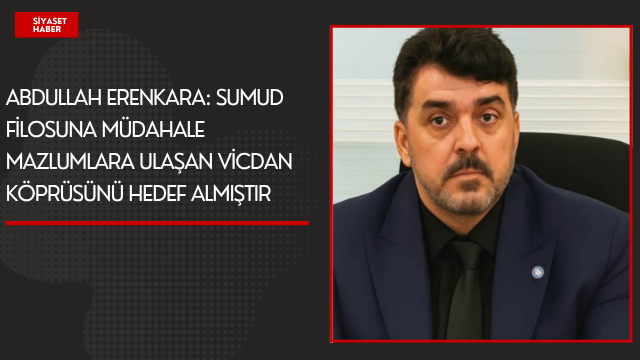 İYİ Parti Diyarbakır İl Başkanı Abdullah Erenkara, Küresel Sumud Filosu