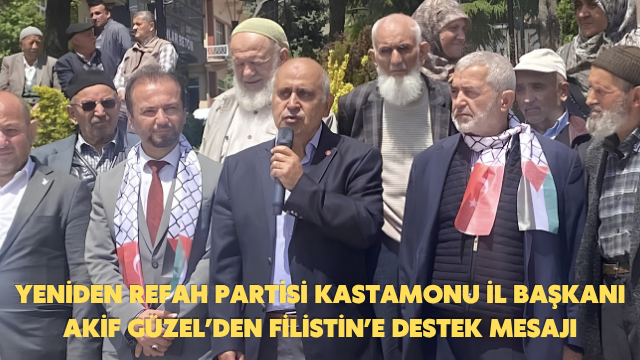 Yeniden Refah Partisi Kastamonu İl Başkanı Akif Güzel, Saadet Partisi
