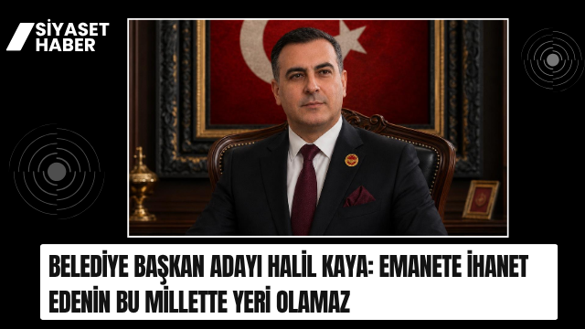 Anadolu Birliği Partisi (ABP) Tokat Reşadiye Çevrecik Beldesi Belediye Başkan