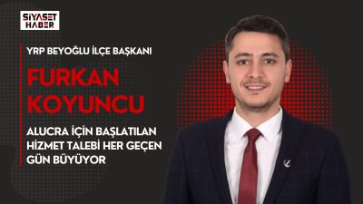 Yeniden Refah Partisi Beyoğlu İlçe Başkanı Furkan Koyuncu, Alucra’ya komando
