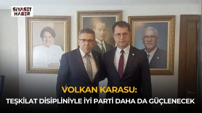 İYİ Parti Sivas İl Başkanı Volkan Karasu, teşkilat yapısının güçlendirilmesine