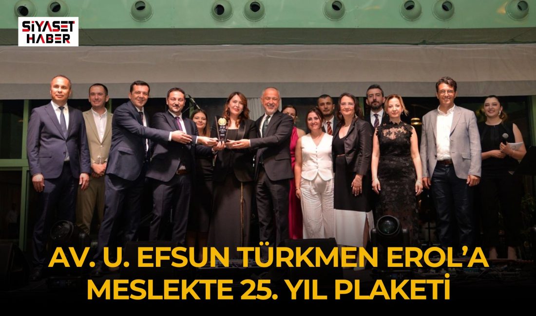 Muğla Barosu tarafından düzenlenen Avukatlar Günü kutlama yemeğinde, meslekte 25,