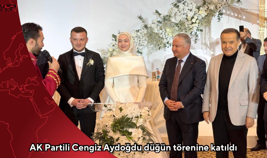 AK Parti Aksaray Milletvekili Cengiz Aydoğdu, Mustafa Çalışkan’ın oğlu Hasan’ın