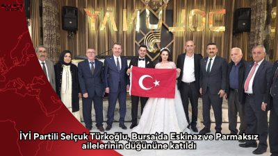 İYİ Parti Bursa Milletvekili Selçuk Türkoğlu, Yunus ve Esma çiftinin