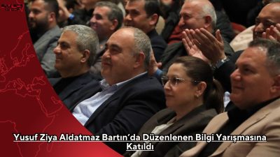 AK Parti Bartın Milletvekili Yusuf Ziya Aldatmaz, “Bartın Yarışıyor” adlı