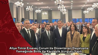 CHP Ankara Milletvekili Aliye Timisi Ersever, Çorum Hitit Dernekleri Federasyonu’nun