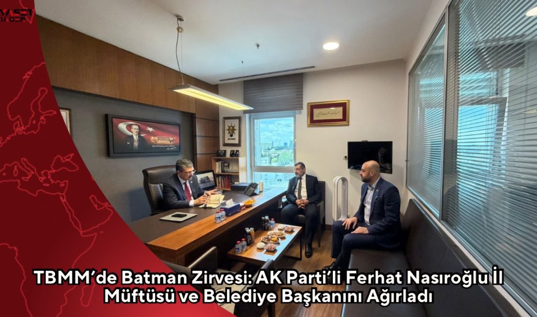 AK Parti Batman Milletvekili Ferhat Nasıroğlu, İl Müftüsü Ahmet Durmuş