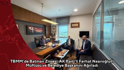 AK Parti Batman Milletvekili Ferhat Nasıroğlu, İl Müftüsü Ahmet Durmuş