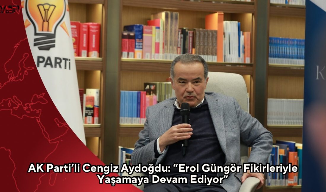AK Parti Aksaray Milletvekili Cengiz Aydoğdu, AK Parti Genel Merkezi’nde