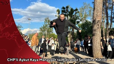 CHP Antalya Milletvekili Aykut Kaya, Manavgat’ta yenilenen Şelale Mesire Alanı’nın