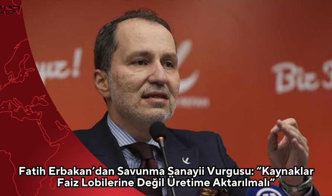 Yeniden Refah Partisi Genel Başkanı Fatih Erbakan, “Saha 2026 Fuarı”nda