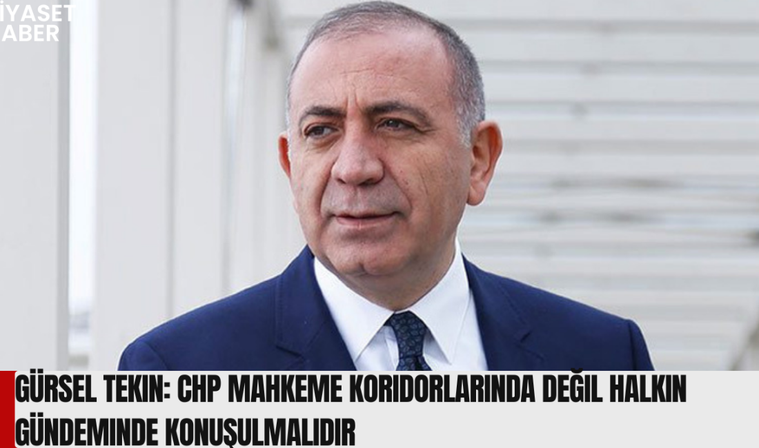 Cumhuriyet Halk Partisi İstanbul İl Başkanı Gürsel Tekin, Naime Akbin’in