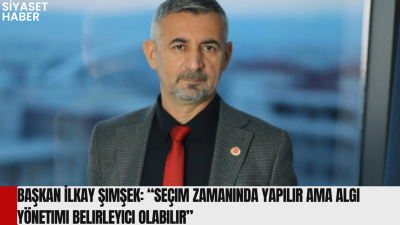 Doğru Yol Partisi Teşkilatlardan Sorumlu Genel Başkan Yardımcısı İlkay Şimşek,