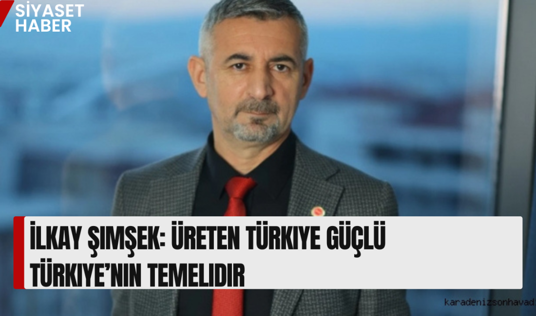 Doğru Yol Partisi Teşkilatlardan Sorumlu Genel Başkan Yardımcısı İlkay Şimşek,
