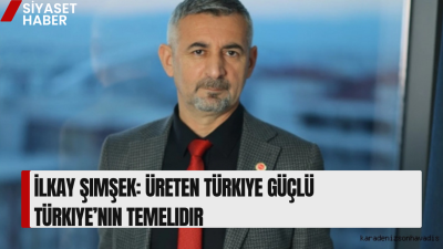 Doğru Yol Partisi Teşkilatlardan Sorumlu Genel Başkan Yardımcısı İlkay Şimşek,