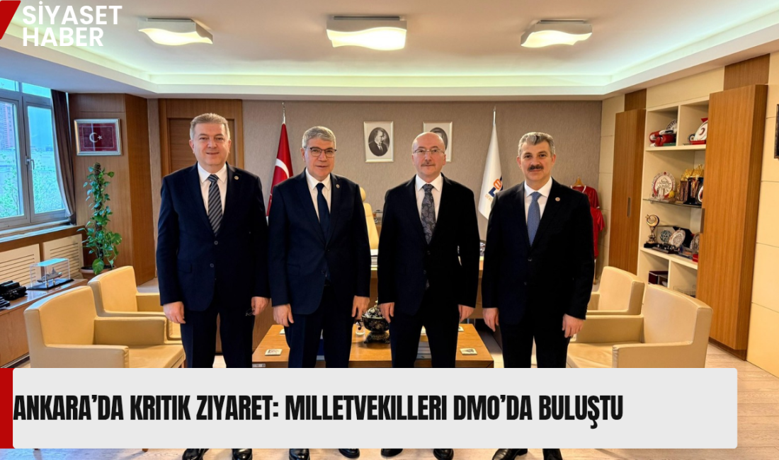 Osmaniye ve Sakarya milletvekilleri ile gerçekleştirilen Ankara temasında, Devlet Malzeme