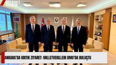 Osmaniye ve Sakarya milletvekilleri ile gerçekleştirilen Ankara temasında, Devlet Malzeme