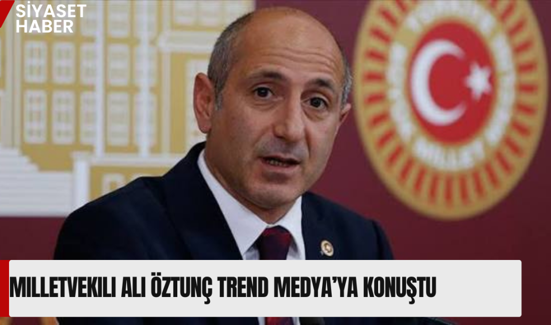 Cumhuriyet Halk Partisi Kahramanmaraş Milletvekili Ali Öztunç, TRend MEDYA YouTube