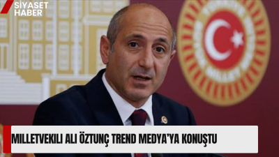 Cumhuriyet Halk Partisi Kahramanmaraş Milletvekili Ali Öztunç, TRend MEDYA YouTube
