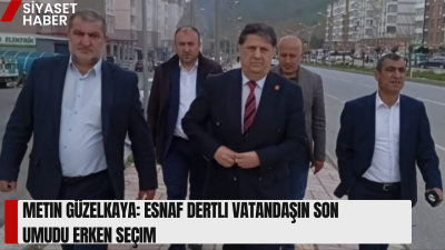 Cumhuriyet Halk Partisi Bitlis İl Başkanı Metin Güzelkaya, 4 Mayıs’ta