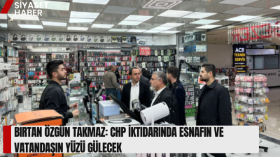 Cumhuriyet Halk Partisi Isparta Merkez İlçe Başkanı Birtan Özgün Takmaz,