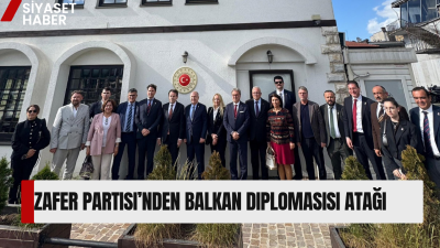Zafer Partisi Genel Başkanı Prof. Dr. Ümit Özdağ ve beraberindeki