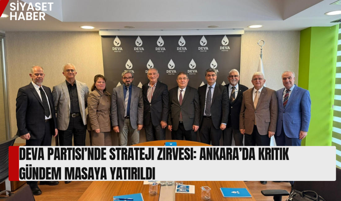 DEVA Partisi Genel Başkan Yardımcısı ve Mersin Milletvekili Mehmet Emin