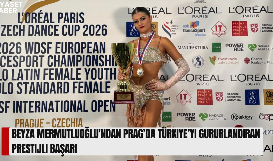 Beyza Mermutluoğlu, Çekya’nın başkenti Prag’da düzenlenen L’Oréal Paris Czech Dance