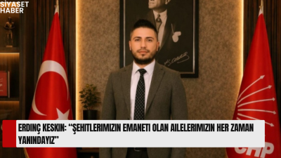 CHP Payas İlçe Başkanı Erdinç Keskin, Anneler Günü dolayısıyla şehit