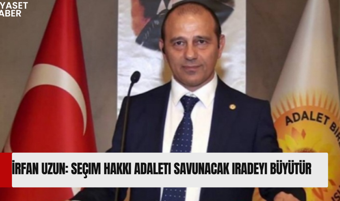 Adalet Birlik Partisi Genel Başkanı ve Türkiye İttifakı Cumhurbaşkanı Adayı