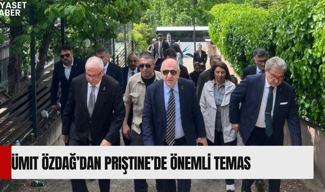 Zafer Partisi Genel Başkanı Prof. Dr. Ümit Özdağ ve beraberindeki
