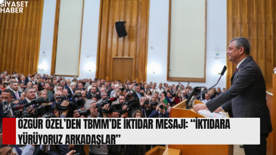 CHP Genel Başkanı Özgür Özel, partisinin TBMM Grup Toplantısı’nda yaptığı