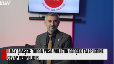 Doğru Yol Partisi Teşkilatlardan Sorumlu Genel Başkan Yardımcısı İlkay Şimşek,