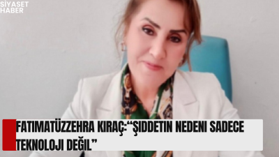 Siyasetçi, analist ve yazar Fatımatüzzehra Kıraç, artan şiddet olayları ve