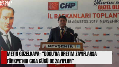 Cumhuriyet Halk Partisi Bitlis İl Başkanı Metin Güzelkaya, Dünya Çiftçiler